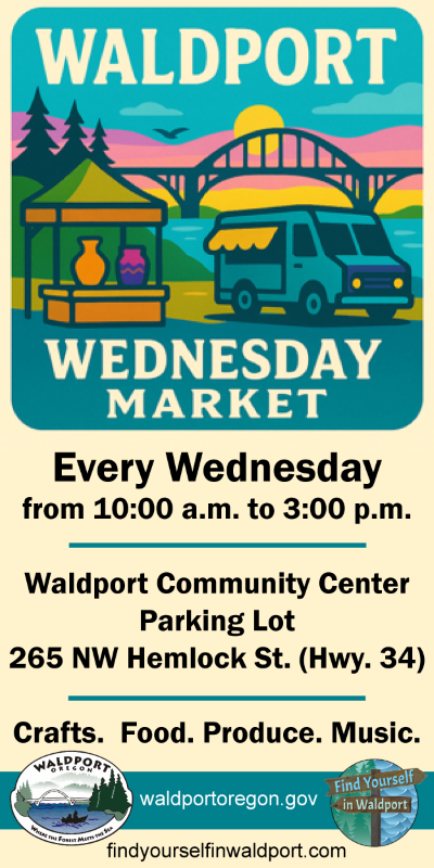Waldport Wednesday Market Waldport Oregon Coast