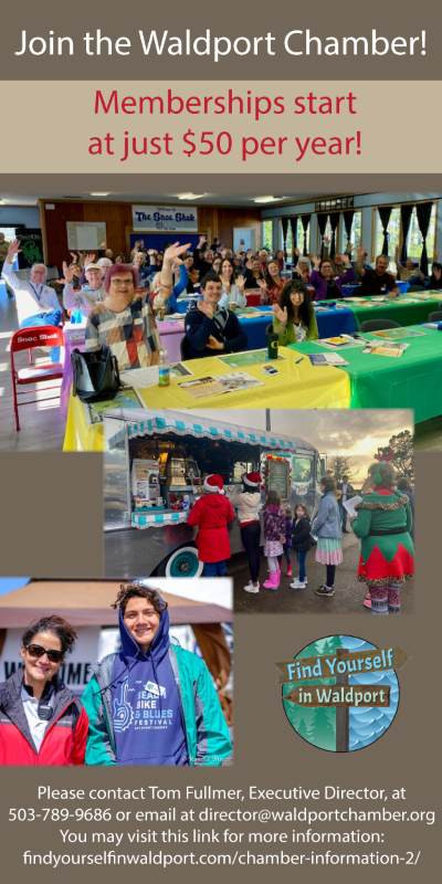 Waldport Chamber of Commerce Memberships Lincoln County Oregon Coast