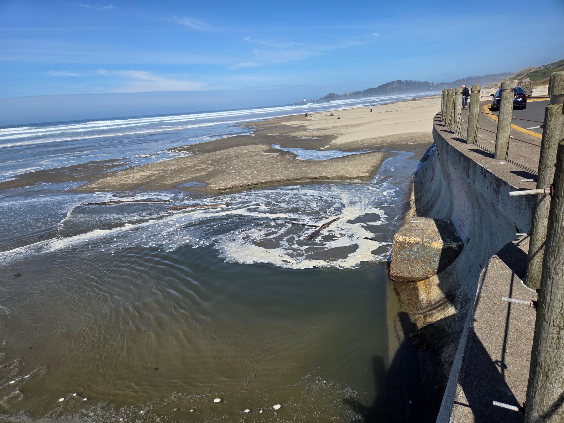 Nye Beach turnaround